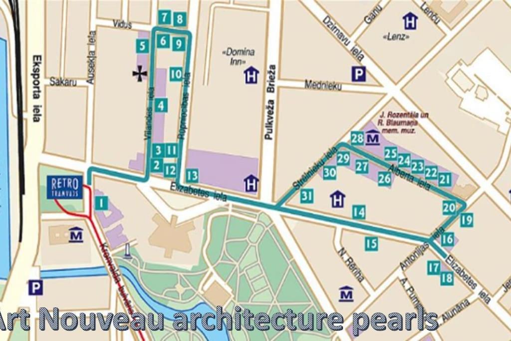 Spicy Studio In Art Nouveau District, Culture Trip Рига Екстер'єр фото